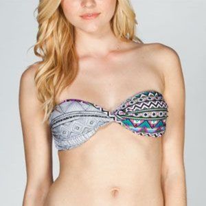 Hurley Tribal Fusion Twist Bikini Top
